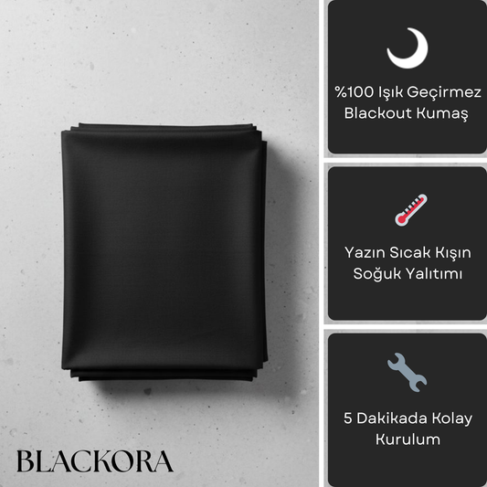 %100 Blackout Perde